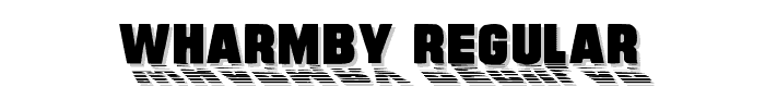 Wharmby Regular font